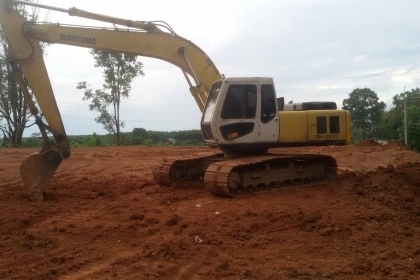 รถแบคโฮ SUMITOMO SH 200 เครื่องปั้มไม่โหลด ทำงานทั้งวันไม่ร้อนรับประกัน รถแบคโฮ SUMITOMO SH 200 เครื่องปั้มไม่โหลด ทำงานทั้งวันไม่ร้อนรับประกัน