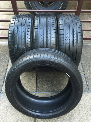 ยาง Dunlop 215 45 18 ปลายปี14 ดอกเต็ม ไม่มีปะ ราคาไม่แพง