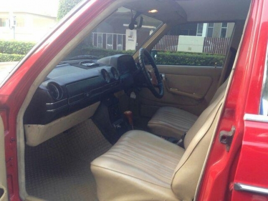 Benz W123 สีแดงเพลิง ชุดแต่ง amg เครื่องยนต์ 1Jz-ge ติดแก็ส Lpg ราคาไม่แพง