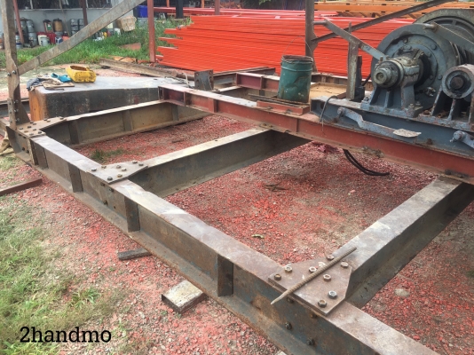 ปั้นจั่นสาน สูง 16 เมตร ตุ้ม 5 ตัน วิ้น 28 นิ้ว พร้อมสลิงใหม่ อู่โต เหล็กแข็งแรงมากใช้งานได้เลย (มีวีดีโอด้านใน)