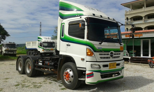 รถ 10 ล้อหัวลาก ยี่ห้อ HINO รุ่น FM1A 344 แรงม้า ปี 2555