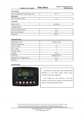 เครื่องปั่นไฟ 110KVA 3เฟส รับประกันสินค้า 2ปี มีสินค้าพร้อมส่ง