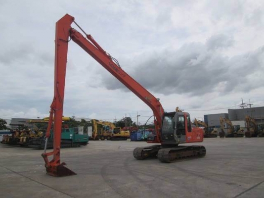 ขายรถขุดบูมยาว Hitachi ZX120 มือสองสภาพสวย พร้อมใช้งาน นำเข้าจากญี่ปุ่น