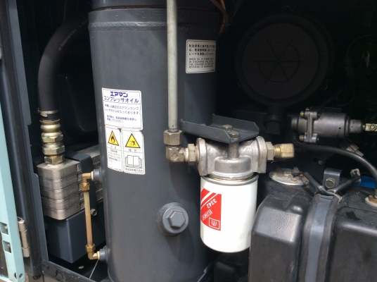 ขายเครื่องลม AIRMAN PDS 100S After Cooler