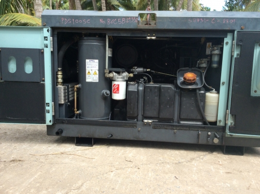 ขายเครื่องลม AIRMAN PDS 100S After Cooler