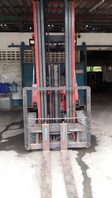 Forklift ไฟฟ้านั่งขับ 2.5 ตัน ยกสูง 6.0 เมตร งาสไลด์  พร้อมตู้ชาร์ท