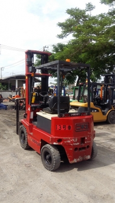 Forklift ไฟฟ้านั่งขับ 2.5 ตัน ยกสูง 6.0 เมตร งาสไลด์  พร้อมตู้ชาร์ท