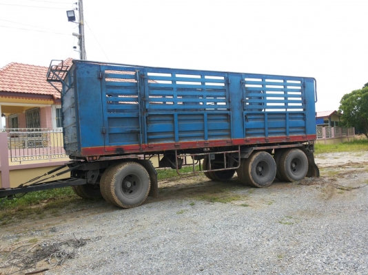 ขาย ลูกพ่วงสามเพลาไม่ดั้ม ปี 46