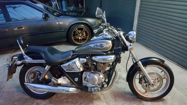 ขออนุญาติขาย HONDA PHANTOM TA200 ทะเบียนสวย 519 สตาร์ทมือ 4 จังหวะ