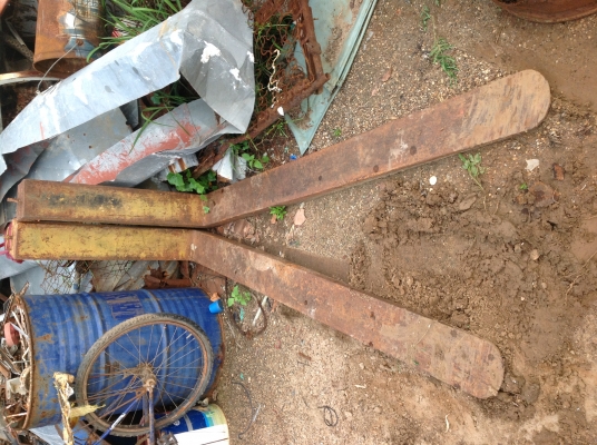 ขายงาตักรถฟอร์คลิฟต์. 1คู่