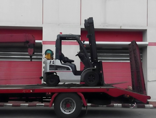 ขายจริง ส่งจริง ขายรถโฟร์คลิฟทตามสภาพ LPG ขนาด 2 ตัน เสาสูง 4.5 เมตร ติด sideshift ให้ลูกค้าจังหวัดอ่างทอง