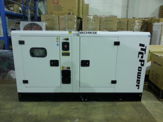 เครื่องปั่นไฟ 34KVA 3เฟส รับประกันสินค้า 1ปี