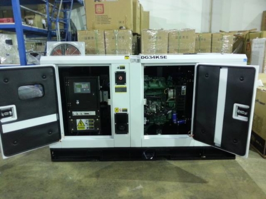 เครื่องปั่นไฟ 34KVA 3เฟส รับประกันสินค้า 1ปี