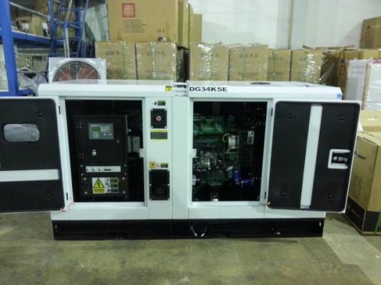 เครื่องปั่นไฟ 34KVA 3เฟส รับประกันสินค้า 1ปี