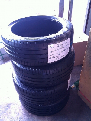 ยางขอบ17  มิชลิน 215-45-R17 ลงพื้นปี14 (4เส้น 4,600)