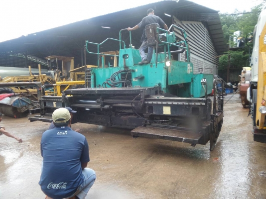 รถปูยาง VOGELE แทรคเหล็ก ปูใด้6เมตร เอกสารเล่มทะเบียน รถปูยาง VOGELE แทรคเหล็ก ปูใด้6เมตร เอกสารเล่มทะเบียน