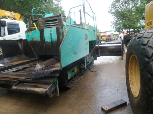 รถปูยาง VOGELE แทรคเหล็ก ปูใด้6เมตร เอกสารเล่มทะเบียน รถปูยาง VOGELE แทรคเหล็ก ปูใด้6เมตร เอกสารเล่มทะเบียน