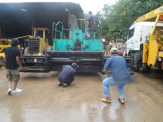 รถปูยาง VOGELE แทรคเหล็ก ปูใด้6เมตร เอกสารเล่มทะเบียน รถปูยาง VOGELE แทรคเหล็ก ปูใด้6เมตร เอกสารเล่มทะเบียน