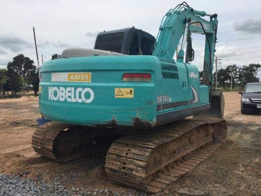 ขาย 1,495,000 KOBELCO SK140LC SUPER ทำงาน 10,559 ชั่วโมง เครื่องดี ไฟฟ้าครบ  เอกสารเล่มทะเบียน รถอยู่ จ.มหาสารคาม  090-772-3710 090-772-3708