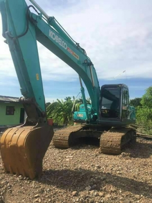ขาย 1,495,000 KOBELCO SK140LC SUPER ทำงาน 10,559 ชั่วโมง เครื่องดี ไฟฟ้าครบ  เอกสารเล่มทะเบียน รถอยู่ จ.มหาสารคาม  090-772-3710 090-772-3708