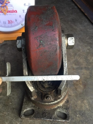 ขายครับ ล้ออุตสาหกรรม สภาพสมบูรณ์ ขนาด6นิ้ว คู่ละ1800 B