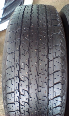 ล้อแม๊กมิตซูยางบริสโตน 245/70/16ปี2413 ยกชุด 4200บาท