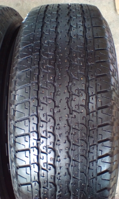 ล้อแม๊กมิตซูยางบริสโตน 245/70/16ปี2413 ยกชุด 4200บาท