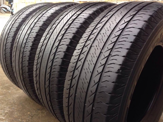 ยาง Bridgstone 265-70-16 ปี 14 ครบชุด 4 เส้น 5000  สภาพสวยๆไม่บวมไม่กินข้างดอกยางเหลือเยอะเอาไปวิ่งกันใด้อีกยาวค่ะ