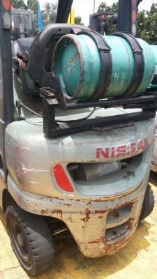 ขายรถ nissan fg20 ขนาด 2 ตัน แก็ส + น้ำมันเบนซิล