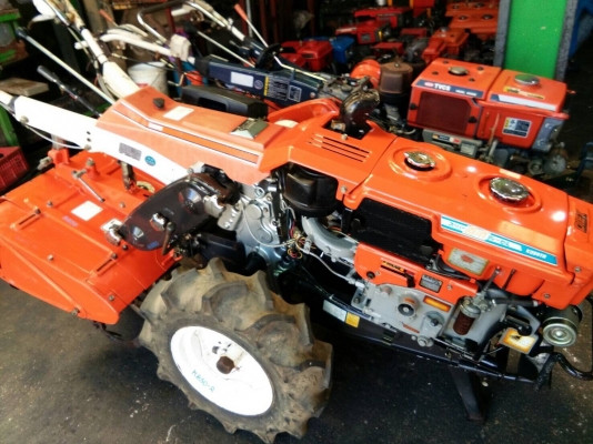 ขายรถพรวนดิน คูโบต้า ดีเซล 8 เเรง เก่าญี่ปุ่นไดร์สตราท (รหัสสินค้าA-05)