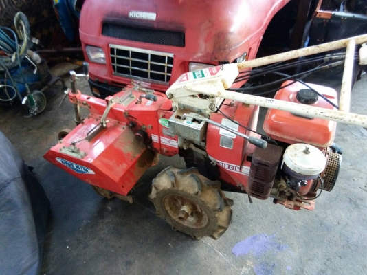 ขายรถพรวนดิน เก่าญี่ปุ่น พรวนหน้า เบนซิล 6.5 HP