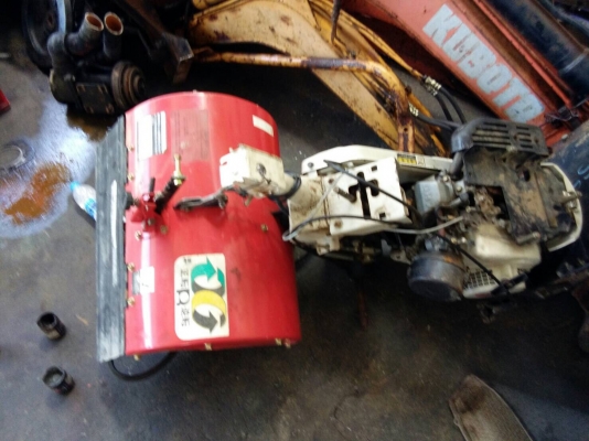 ขายรถพรวนดิน เบนซิล หลังเต่าเครื่อง 5.5 HP เก่าญี่ปุ่น