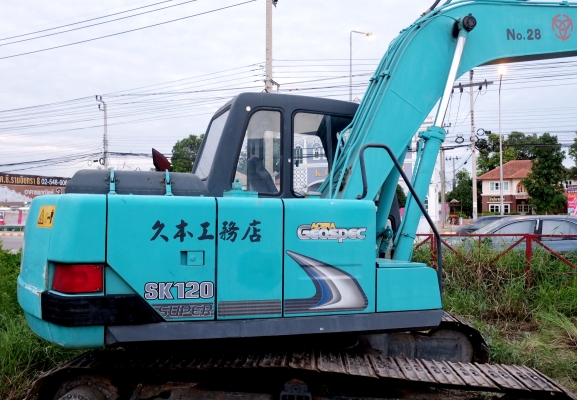 ขายรถนำเข้า ญี่ปุ่น ยังไม่ได้ใช้งานบ้านเรา Kobelco SK120-1, Mark 3,มาร์ทรี, ชั่วโมงน้อย,.สภาพดี เอวแน่น แรง,ไฟฟ้าครบ,ซีเรียลสูง,คอนโทรนสั้น ทำช่วงล่างให้ใหม่, พร้อมเอกสารนำเข้า,อินวอยส์ ,ใบแจ้งจำหน่าย