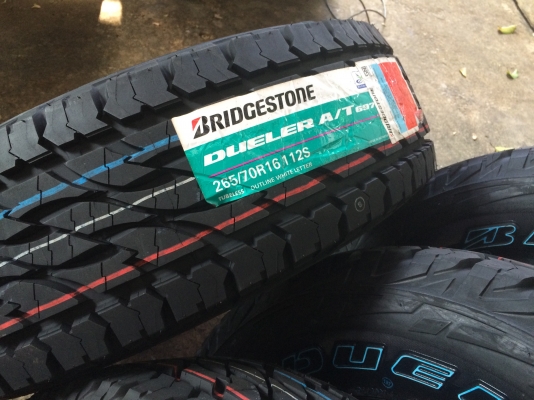 Bridgestone A/T 265 70 r16 ยางใหม่ปี16