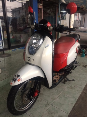 Honda Scoopy-i ลาย RR รถปี54 เครื่องดี ประหยัดน้ำมัน