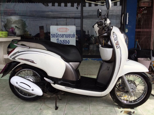 Honda Scoopy i ลายคลาสสิค รถปี55 รถสวย หัวฉีดประหยัดน้ำมัน Honda Scoopy i ลายคลาสสิค รถปี55 รถสวย หัวฉีดประหยัดน้ำมัน