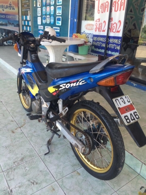 Honda Sonic รถปี54 สภาพดีพร้อมใช้งาน ราคาถูกครับ