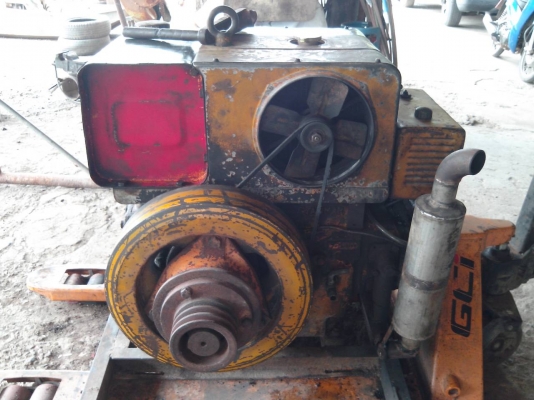 เครื่องสูบนํ้าตัวใหญ่พร้อมใช้งาน