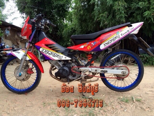 ขาย Sonic125 แต่งเต็ม เครื่องแรง ทะเบียนเต็มพร้อมโอน 16,900 ลดได้