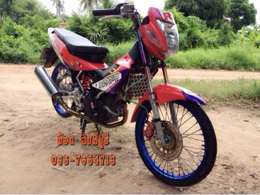 ขาย Sonic125 แต่งเต็ม เครื่องแรง ทะเบียนเต็มพร้อมโอน 16,900 ลดได้