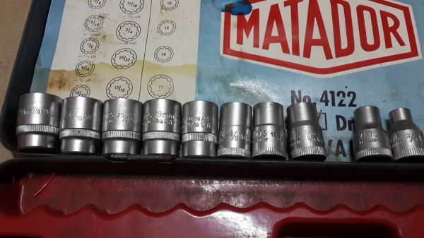 ชุดบล็อคงานเก่า Matador เยอรมัน.