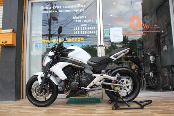 ER6n white (abs) ปี2012 รถสวยสภาพนางฟ้า วิ่งน้อย ER6n white (abs) ปี2012 รถสวยสภาพนางฟ้า วิ่งน้อย