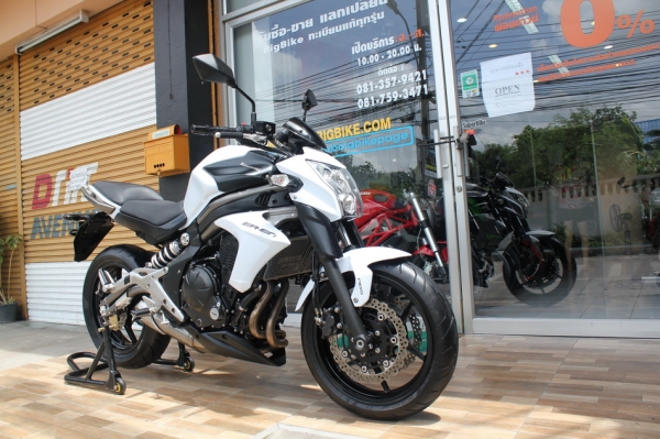 ER6n white (abs) ปี2012 รถสวยสภาพนางฟ้า วิ่งน้อย ER6n white (abs) ปี2012 รถสวยสภาพนางฟ้า วิ่งน้อย
