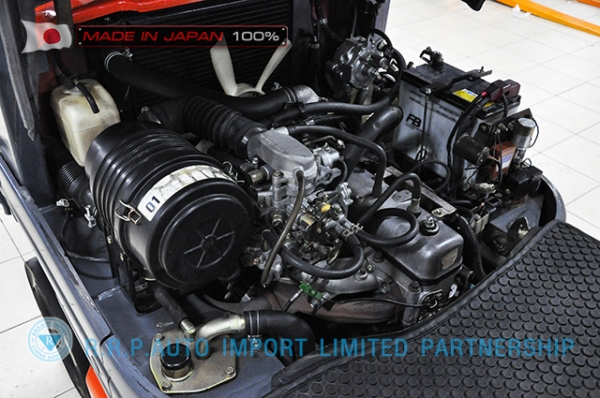 ขายรถโฟล์คลิฟท์มือสองTOYOTA รุ่น 6FG15-32649 ราคา 195,000 บาท นำเข้าจากประเทศญี่ปุ่น 100\% ไม่เคยใช้งานในประเทศไทย