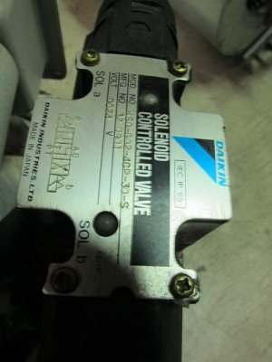 ขายมอเตอร์ปั๊มไฮดรอลิคDAIKIN ของญี่ปุ่นแท้สภาพใหม่สวยๆพร้อมกระบอกไฮดรอลิค ขายมอเตอร์ปั๊มไฮดรอลิคDAIKIN ของญี่ปุ่นแท้สภาพใหม่สวยๆพร้อมกระบอกไฮดรอลิค