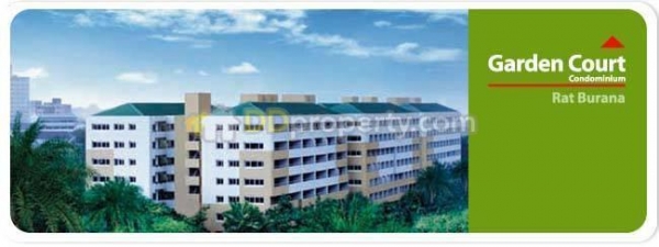 ขายคอนโด Garden Court ชั้น 3 อาคาร B พื้นที่ 40.50 ตร.ม.ห้องสวยมาก