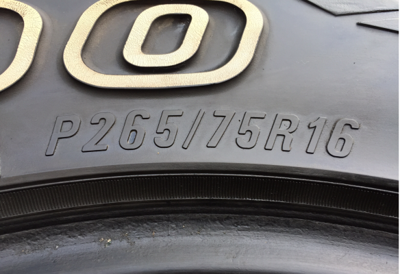 ยาง All Maxxis 265 75 16 พร้อมใช้งาน ราคาไม่แพง