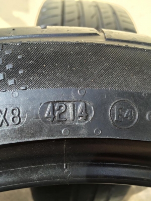 ขายยาง CONTINENTAL CONTIMAXCONTACT MC5 225-45-17 ปี14 ดอกหนา ไม่มีปะ ไม่กินข้าง คู่ละ 2,600 บาท