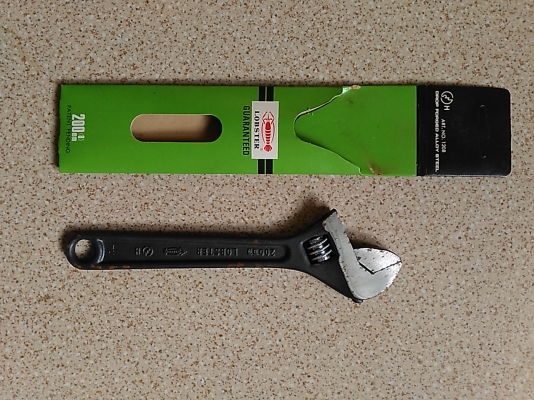 ขายประแจเลื่อน 8" lobster