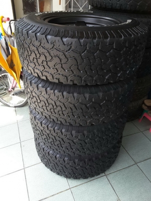 ล้อ Lenso + BF All USA. 265/75/16 ปี13 สวยๆ 1ชุด